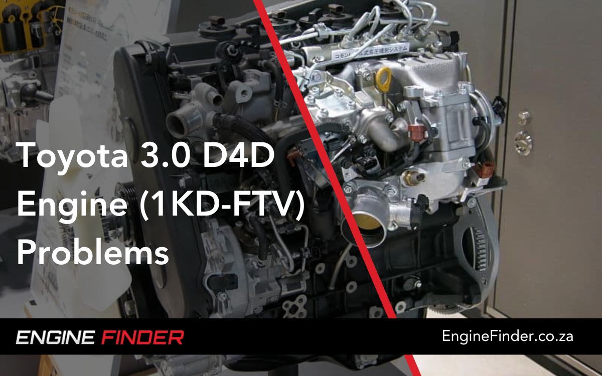 Toyota 3.0 D4D engine (1KD-FTV) Problems